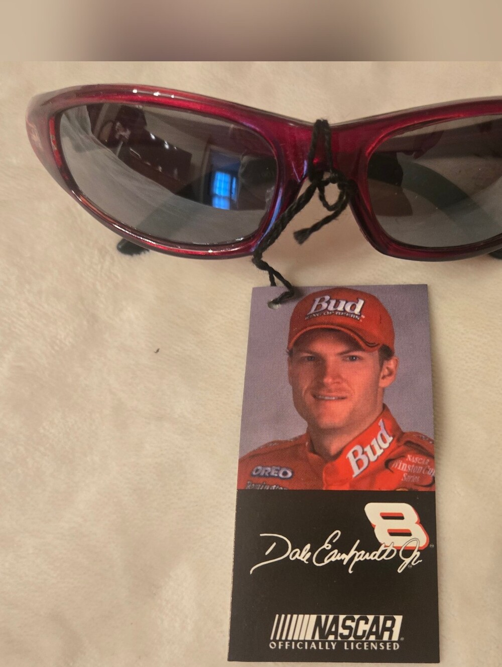 NOS Idol-Eyez Dale Earnhardt Jr #8 NASCAR Red Sunglass (from 2000 DEI Car 8)